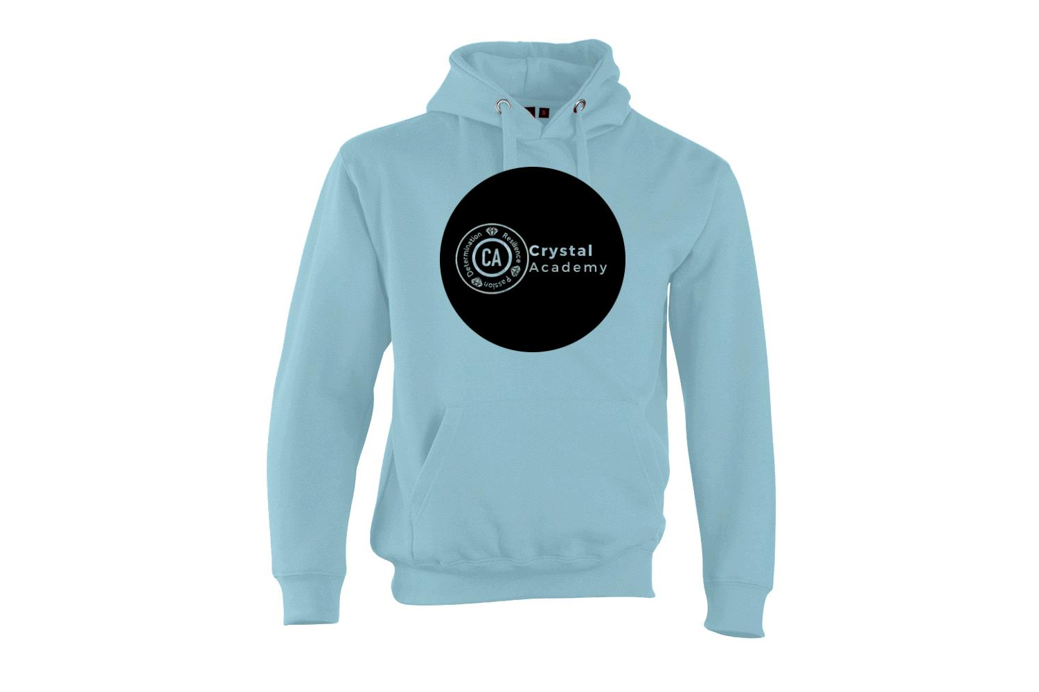 Crystal Academy Hoodie Black Logo